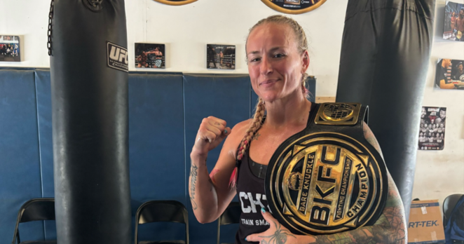 Bare knuckle boxing champ from Lakeland says toughest opponent was mental health