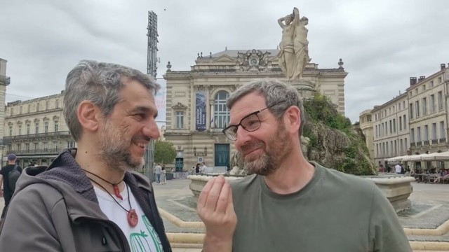 Une recorrida de a dos por Montpellier/Montpelhièr