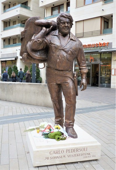 Statue de Bud Spencer Budapest