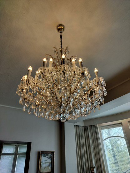 crystal chandelier