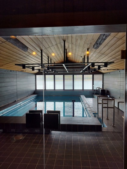 A private swimming pool is not common in Finland