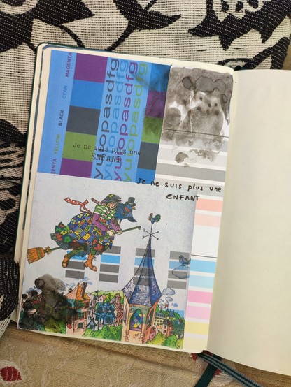 Tests couleurs et vieux brouillons