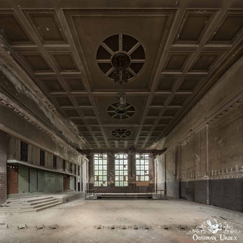 Photo of art deco industrial space