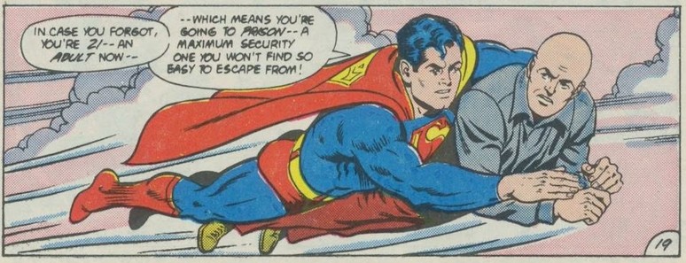 From "Superman: The Secret Years." Art by Curt Swan.