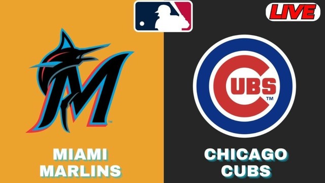 🔴Live：シカゴカブス対マイアミマーリンズ| MLB 2025 | MLBライブ野球スコア