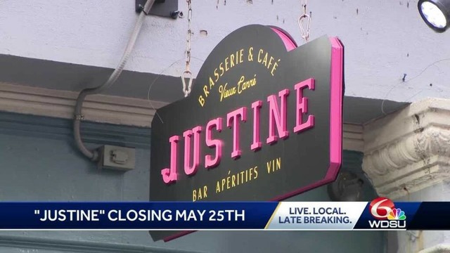 French Quarter restaurant closing Memorial Day weekend