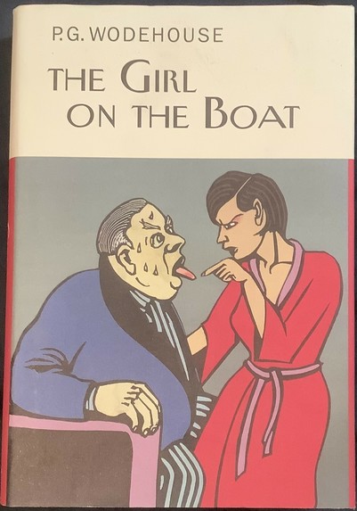 The cover of my copy of The Girl on the Boat by PG Wodehouse