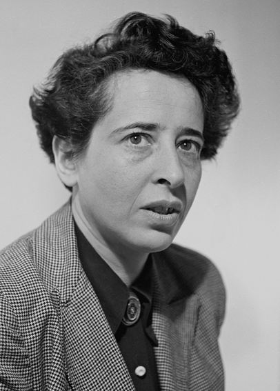 A photo of Hannah Arendt