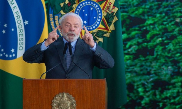 Luiz Inácio Lula da Silva, el pasado 5 de septiembre, en la conmemoración del día de la Amazonia. (Andressa Anholete / Getty)