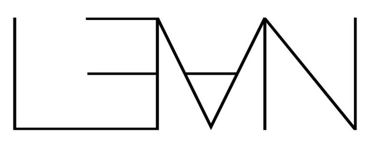 The Lean logo in uppercase letters with backwards E, representing the mathematical symbol "there exists", and upside down A, representing the mathematical symbol "for all".