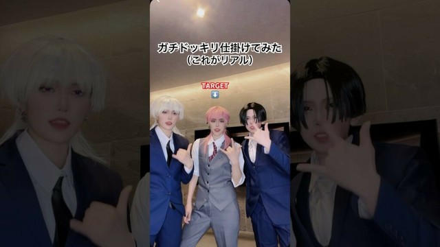 男装くんにドッキリ仕掛けてみた@dankun-tv  #コスプレ #コラボ #cosplay #コスプレイヤー #東京リベンジャーズ