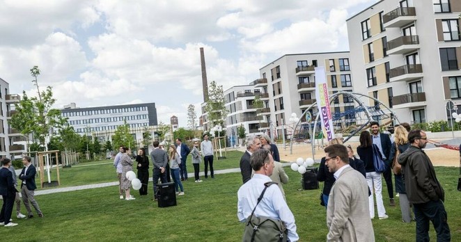 Wohnquartier „Vierzig549“ erhält öffentliche Parkanlage 