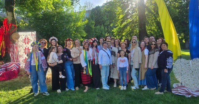 Ukrainer feiern "Tag der Wyshywanka"