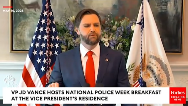 JD Vance in clown makeup.