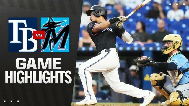 レイズ対マーリンズゲームのハイライト（5/16/25）| MLBのハイライト