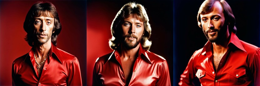 70s music art: Bee Gees