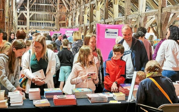 À Questembert, le salon du livre jeunesse se poursuit ce dimanche