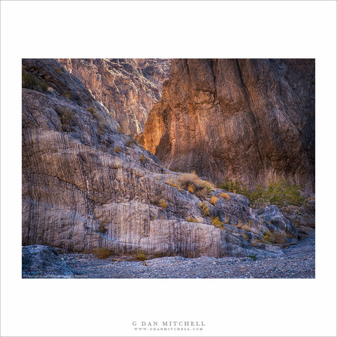 A Death Valley canyon.