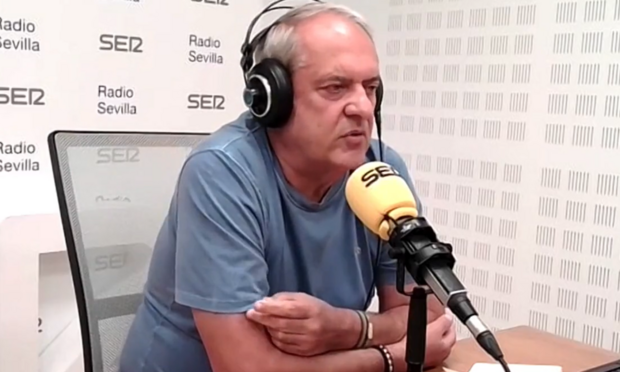 Javier Aroca, en la Cadena Ser. (CADENA SER)