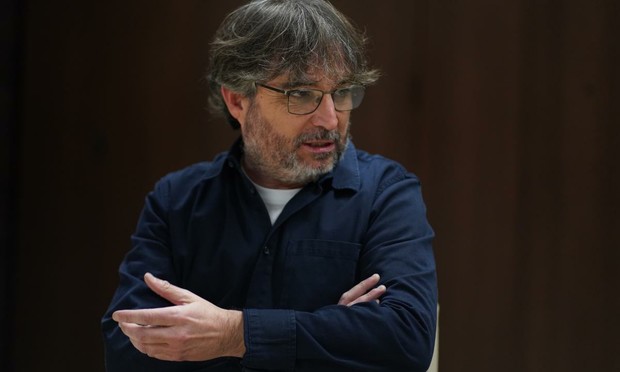 Jordi Évole en rueda de prensa. (MARIA VILLANUEVA)
