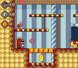 A target test themed mini game area