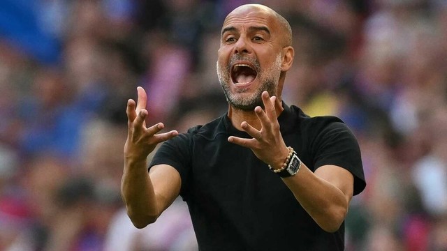 Pep Guardiola eskaliert komplett: Trainer von Manchester City geht auf Final-Helden los - SPOX
