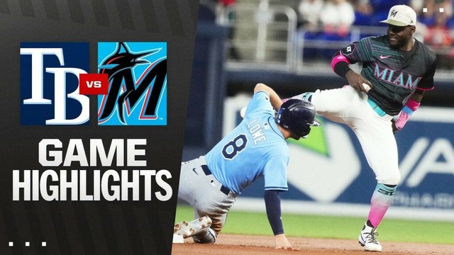 レイズ対マーリンズゲームのハイライト（5/17/25）| MLBのハイライト