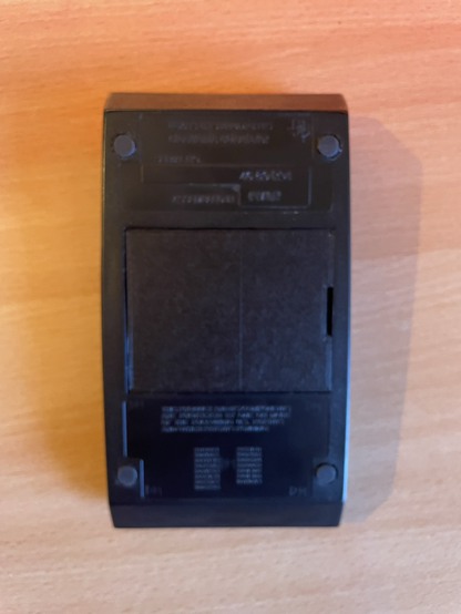 The 9V battery in the calculator