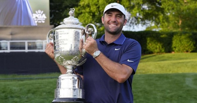 Scottie Scheffler s’adjuge son troisième Majeur en carrière