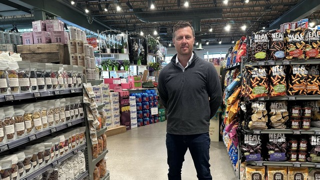 Brad McMullen is one of the owners of Summerhill Market, a chain of specialty grocery stores in Ontario, Canada. He said he's pulled many American products from his stores, and for those that don't have easy replacements, he's seen a drop in sales.