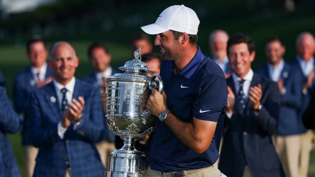 'Crap and junk' - Scottie Scheffler reveals plans for iconic golf major trophy