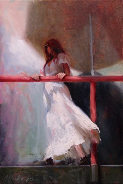 Onlangs had ik Beau als model. Deze pose met parasol, witte jurk en een zuchtje wind deed mij denken aan het schilderij van Monet, Vrouw met parasol. Zijn model was Suzanne Hoschedé.

#suzanne #model #parasol #modelpainting #vrouwmetparasol
#allaprimapainting #realism #figurative #contemporaryrealism #fineart #art #figurestudy #oilpaintingtechniques #artist #janneskoetsier #kunst #painting #schilderkunst #figuratievekunst #dutchart #oilpainting