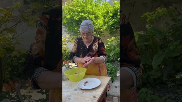 Lina makes Fried Mini Meatballs!  #meatballs