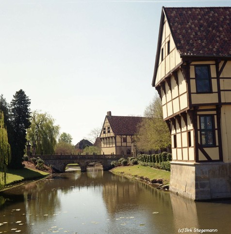 Das Wasserschloss Steinfurt im Münsterland