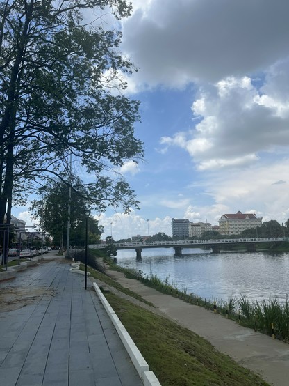 River view on a beautiful day