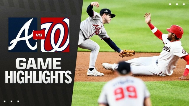 ブレーブス対ナショナルズゲームのハイライト（5/20/25）| MLBのハイライト