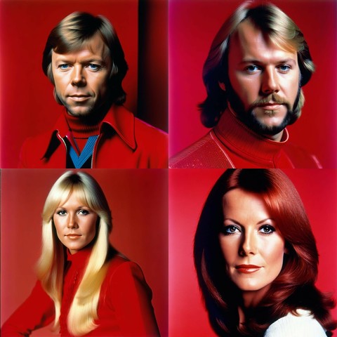 70s music art: ABBA