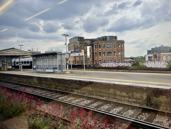 Train station in London