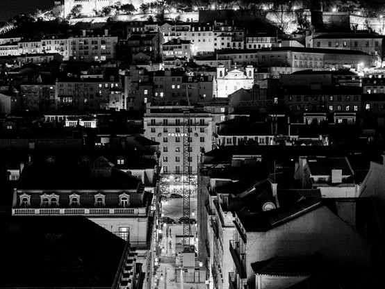 Lissabon bei Nacht