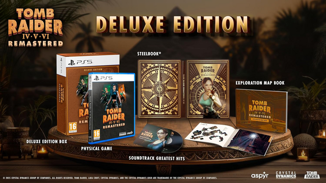 Tomb Raider IV-VI Remastered, Saber Interactive, Aspyr Media, Limited Run Games, Crystal Dynamics
