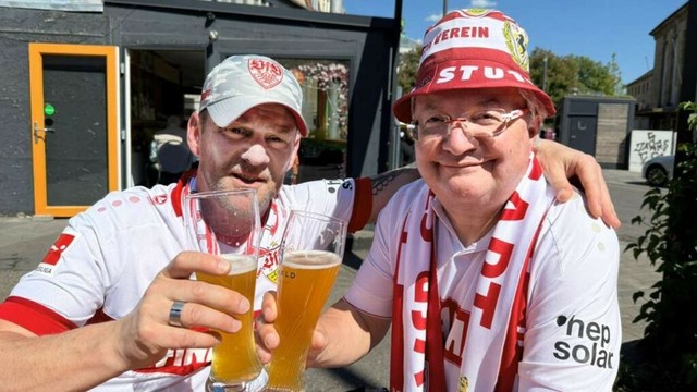 Saisonhöhepunkt in Berlin: VfB-Fan aus Hechingen verfolgt Pokalfinale im Olympiastadion - Hechingen & Umgebung