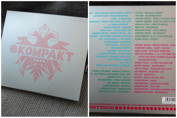 Kompakt 500 Jubiläum 3xCD