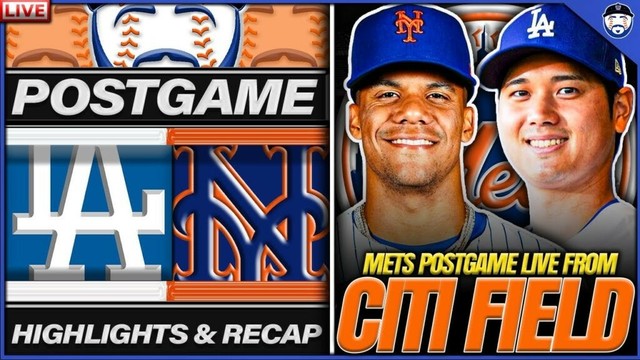 Mets PostGame Live from Citi Field |ドジャースはエクストラでメッツを破った| 5/23/2025