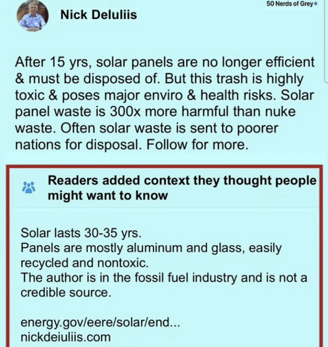 Oil propaganda is trying to stop alternate energy