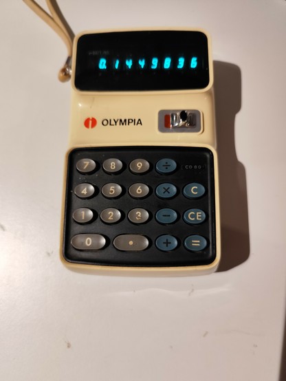 Olympia cd 80 calculator