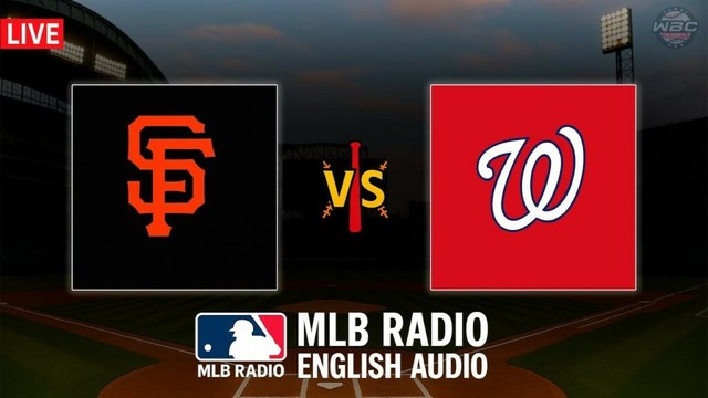 🔴ライブ：サンフランシスコジャイアンツ対ワシントンナショナルズ⚾メジャーリーグベースボールライブ