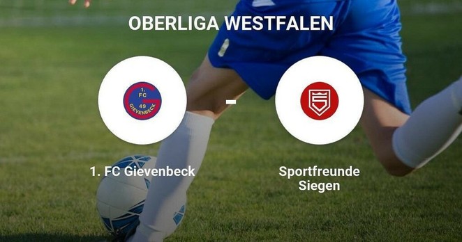 Sportfreunde Siegen bietet 1. FC Gievenbeck Paroli