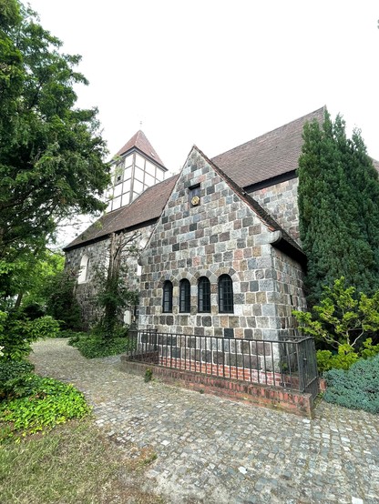This is a photo of the village church in Berlin Tempelhof.