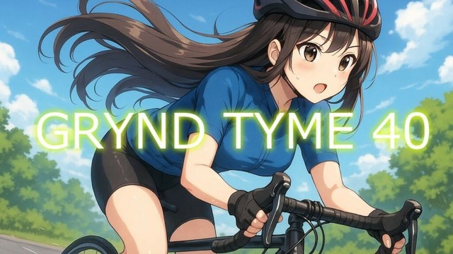【ロードバイク】GRYND TYME 40 江戸川サイクリングロード夜　2025/05/27【トレーニングライド動画】