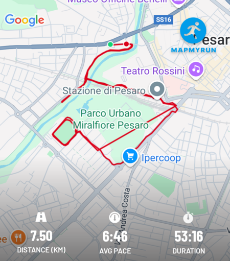 Running map & data

Distance 7.50 km
Avg pace 6:46
Duration 53:16